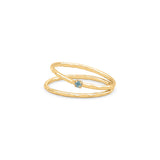 DOUBLE RING ALIZES : PACIFIC OPAL