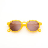 JUNIOR+ Oval Sunglasses-Citrus Yellow