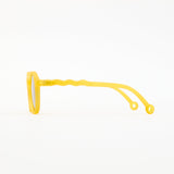 JUNIOR+ Oval Sunglasses-Citrus Yellow