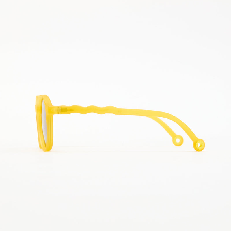 JUNIOR+ Oval Sunglasses-Citrus Yellow