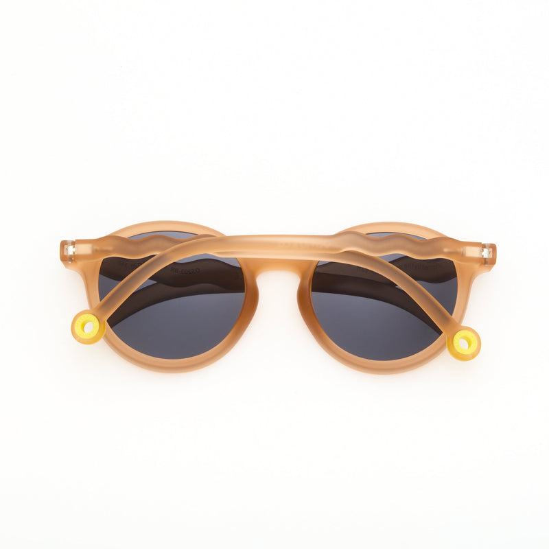 JUNIOR+ Oval Sunglasses-Sand beige