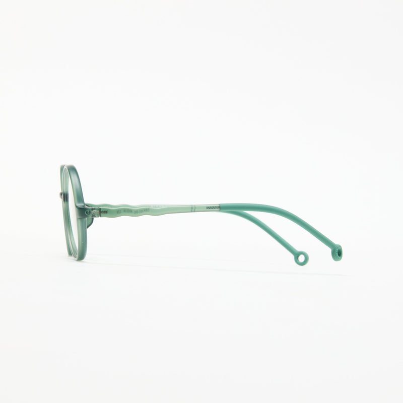 JUNIOR Round Screen Glasses-Seaweed Green