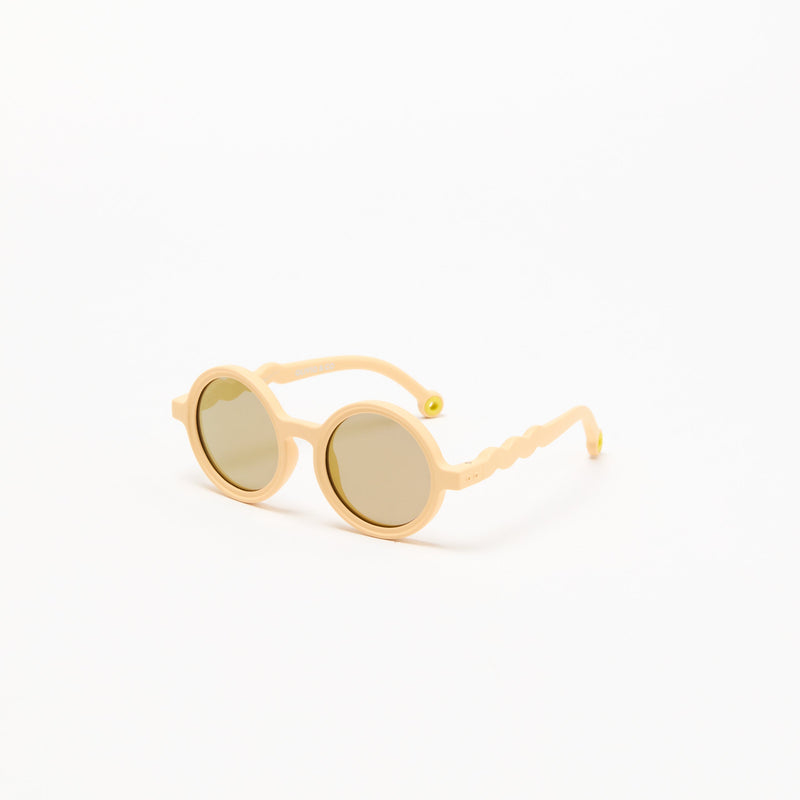 KIDS  Round Sunglasses-Desert Sand