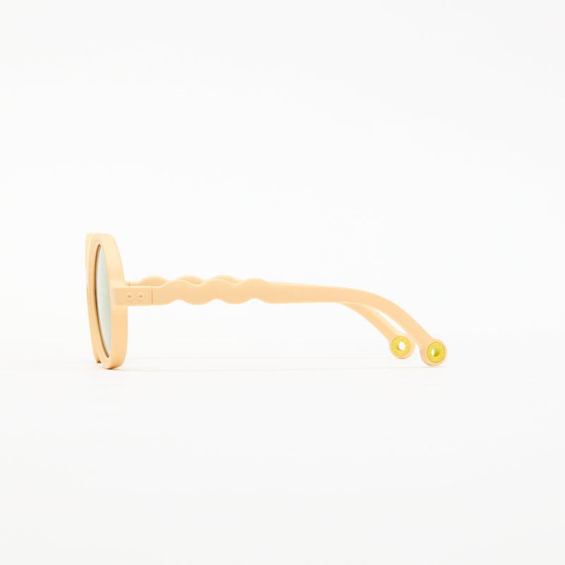 KIDS  Round Sunglasses-Desert Sand