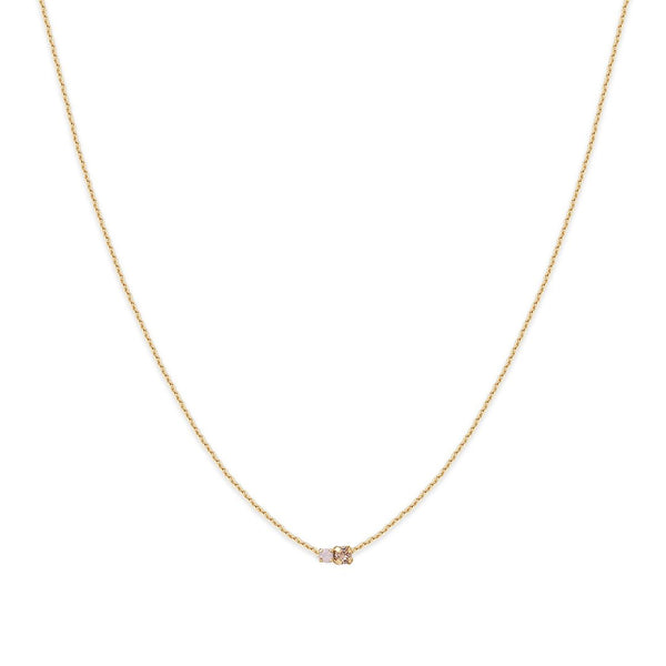 NECKLACE AMANTS : VINTAGE ROSE/ROSE WATER OPAL