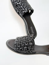  ZIG ZAG SANDAL - BLACK