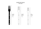 BISTROT SOLID - DINNER FORK - GREEN