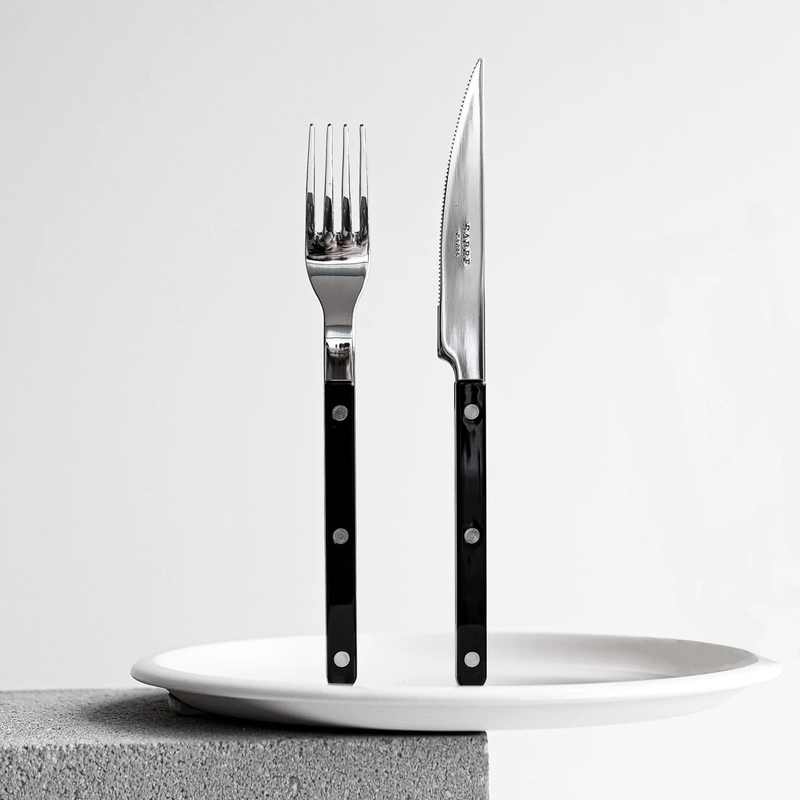 BISTROT SOLID - DINNER FORK - BLACK