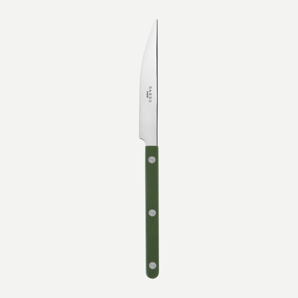 BISTROT SOLID - DINNER KNIFE - GREEN