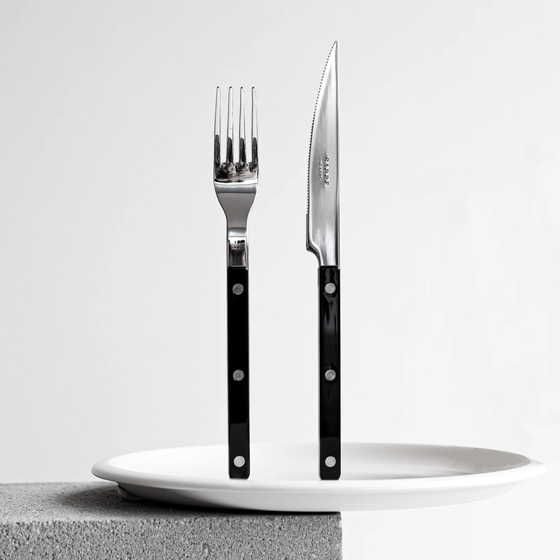 BISTROT SOLID - DINNER KNIFE - BLACK