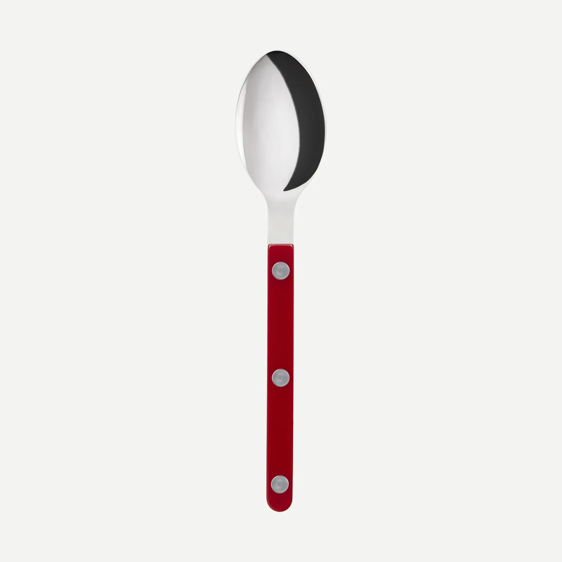 BISTROT SOLID - TEA SPOON  - BURGUNDY