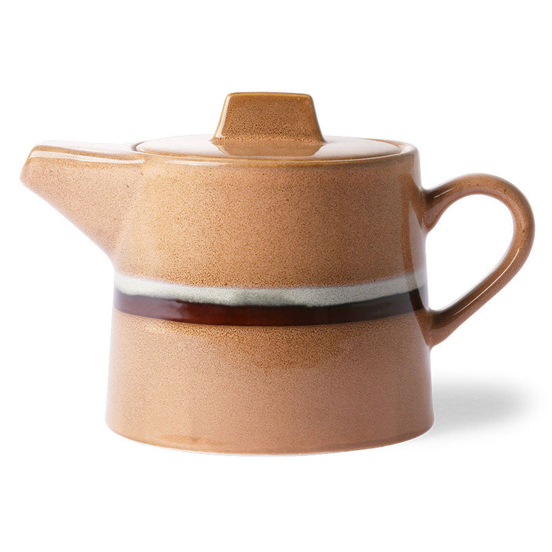 70s Ceramics Tea Pot - Stream