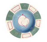 Amour Blue Dinner Plate