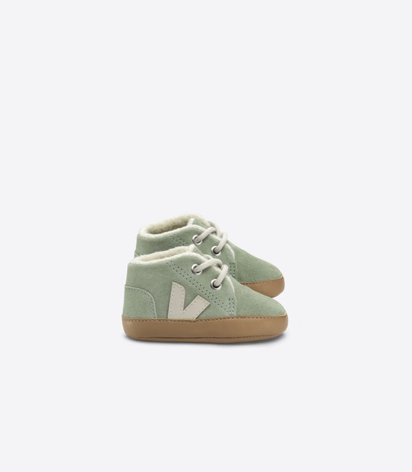 BABY FURED SUEDE CLAY PIERRE_1