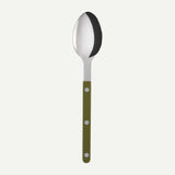 BISTROT SOLID - SOUP SPOON - GREEN FERN