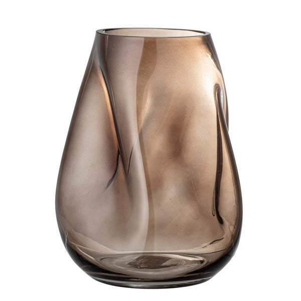 BLOOMINGVILLE Ingolf Vase Brown Glass