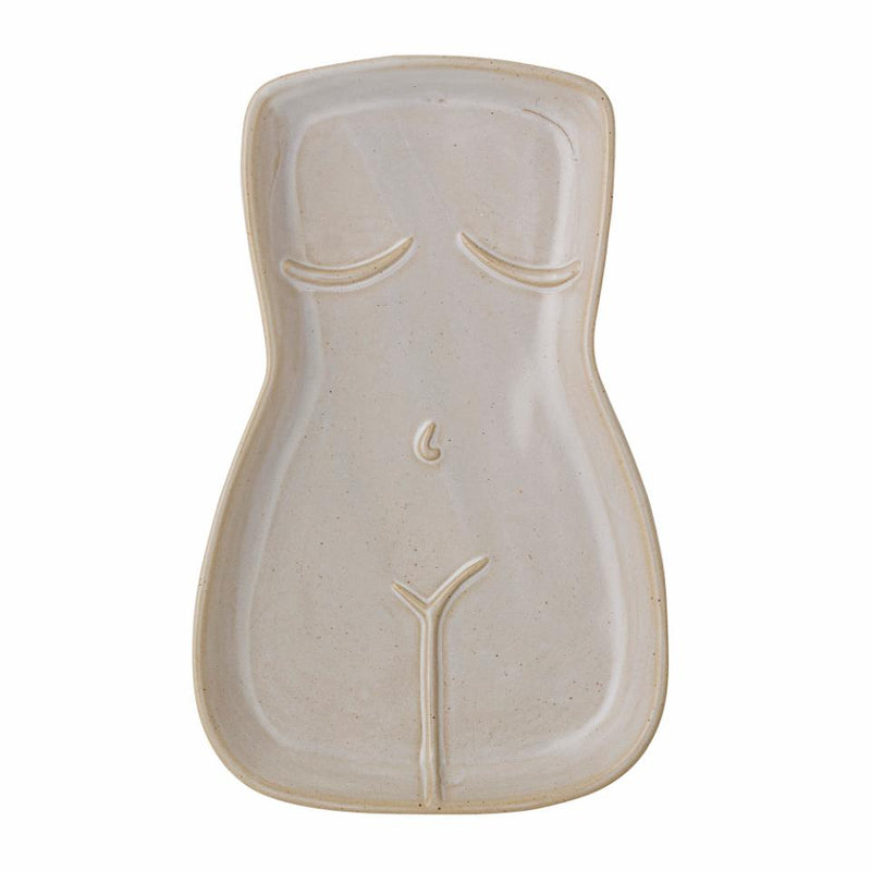BLOOMINGVILLE Bila Tray Nature Stoneware