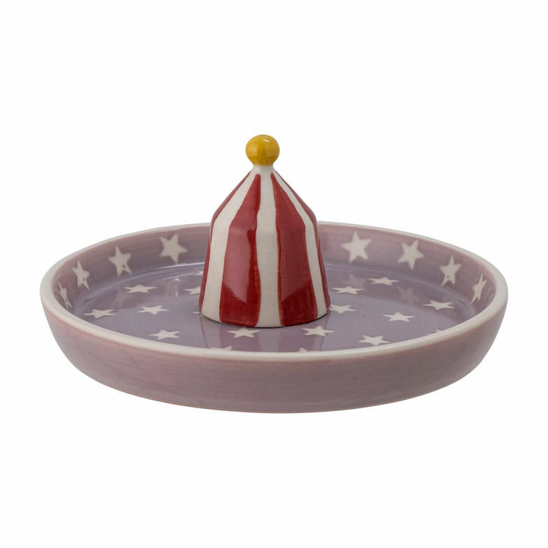 BLOOMINGVILLE MINI Mylie Plate Red Stoneware