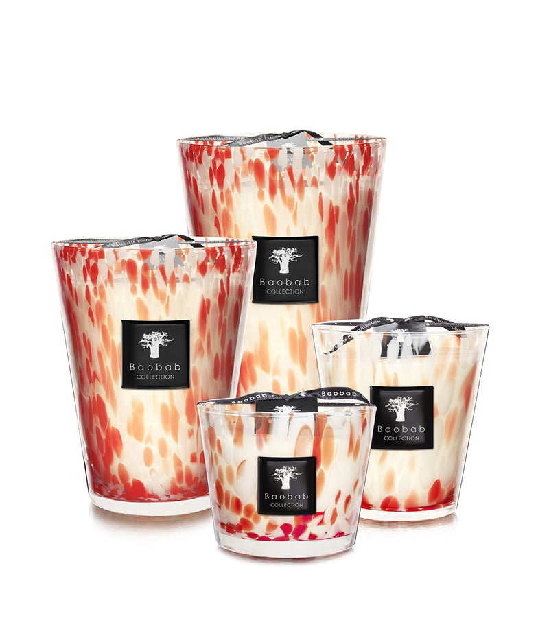 Baobab Collection Scented Candle Pearls Coral Pearls