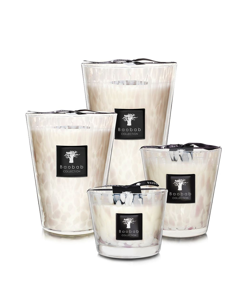 Baobab Collection Scented Candle Pearls White Pearls