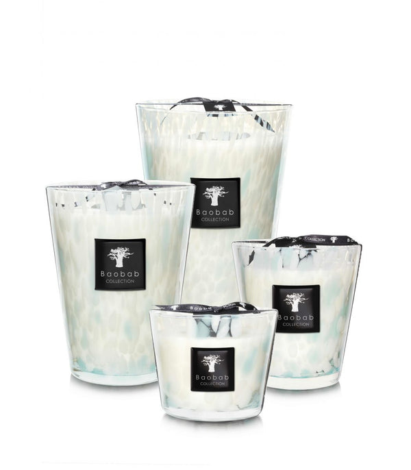 Baobab Collection Scented Candles Pearls Sapphire Pearls