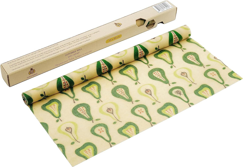 Beeswax Wrap Roll - Pears_2