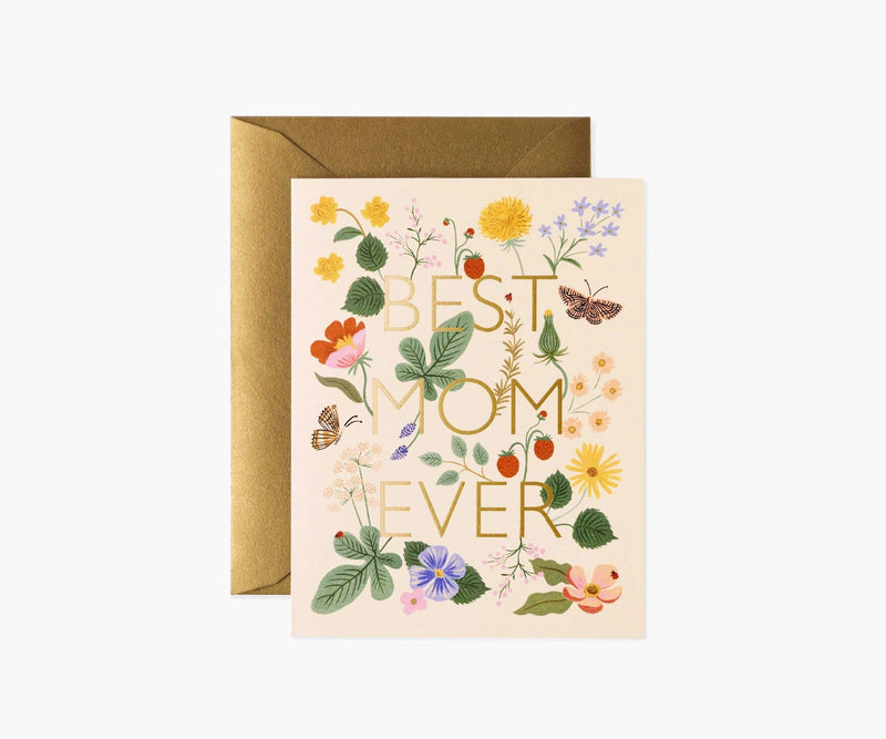 Best Mom Ever Greeting Card
