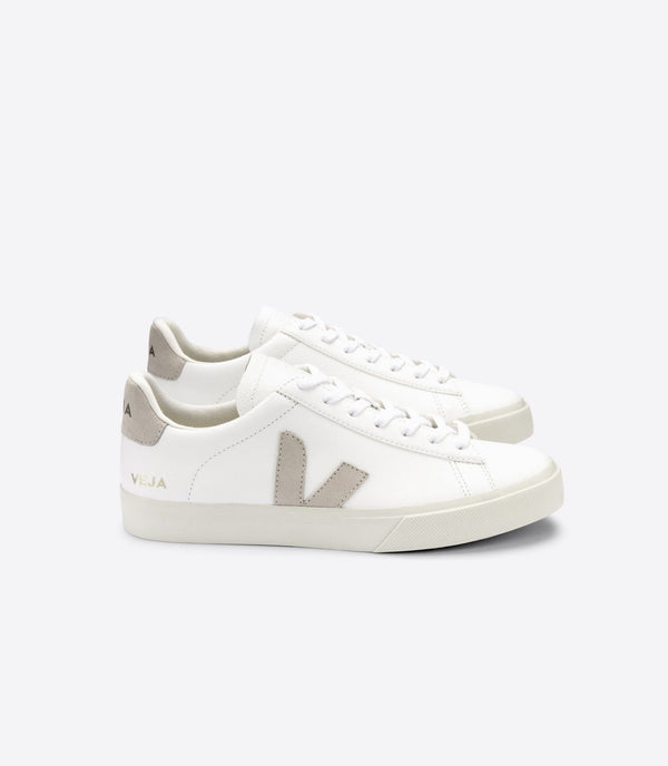 CAMPO CHROMEFREE LEATHER WHITE NATURAL SUEDE