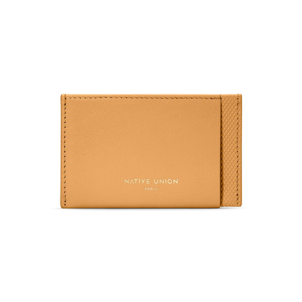 Native Union Heritage Card Holder Ocre