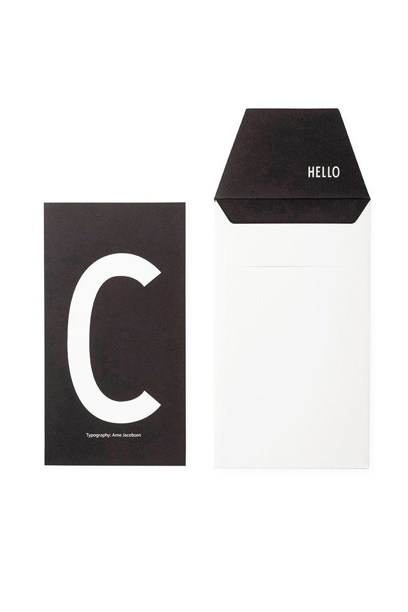 Personal Card, Letters A to Z