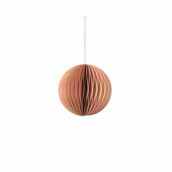 DEKO 'BALL' PAPER - INDIAN TAN,DUSTY PINK 9CM