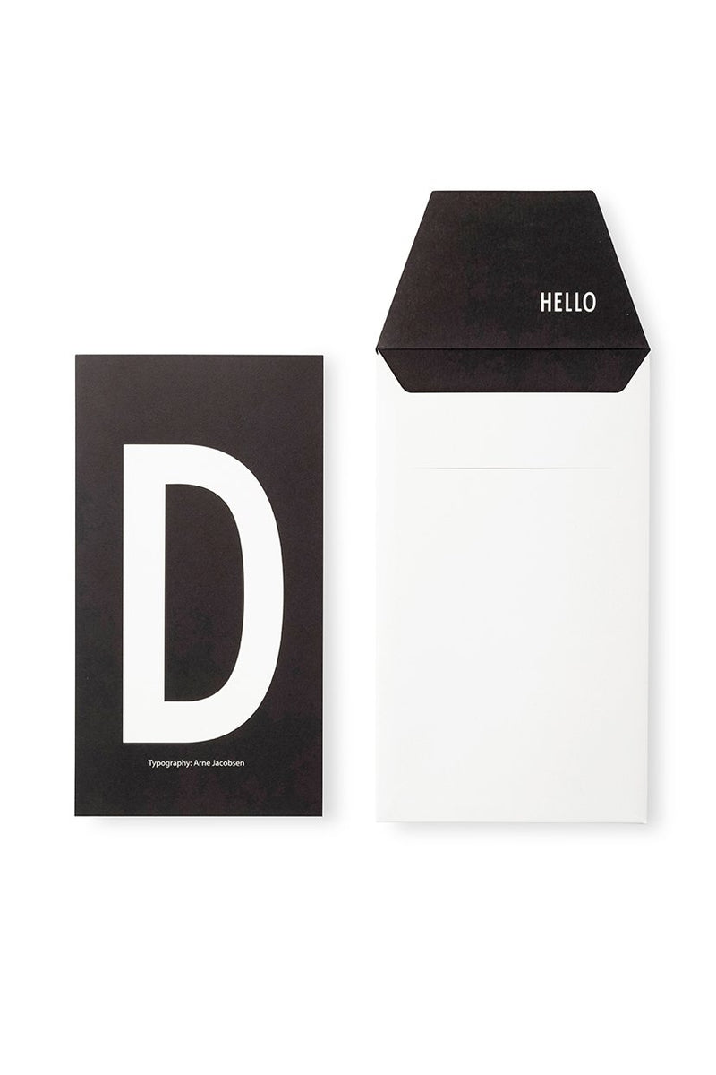 Personal Card, Letters A to Z