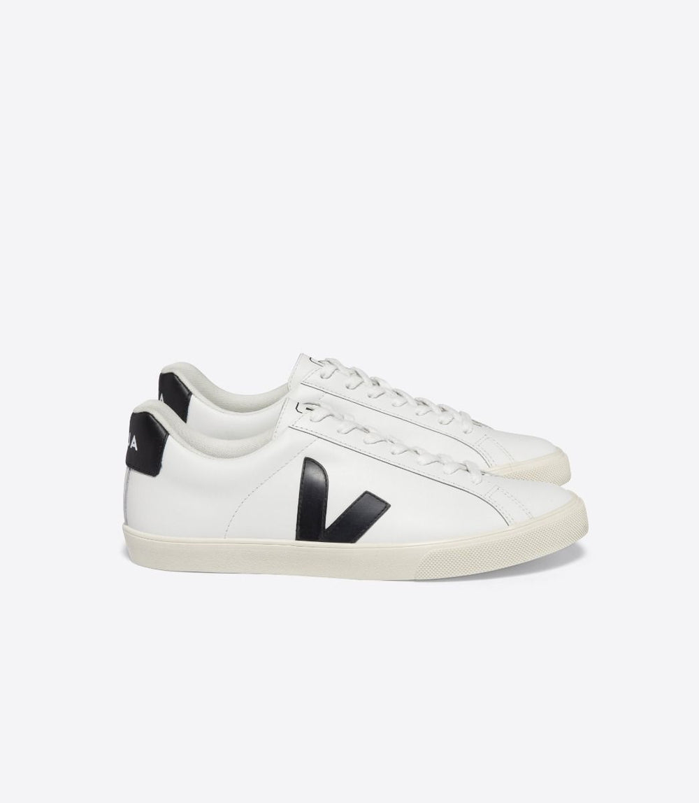 VEJA ESPLAR LEATHER WHITE BLACK ANOTHER STORY