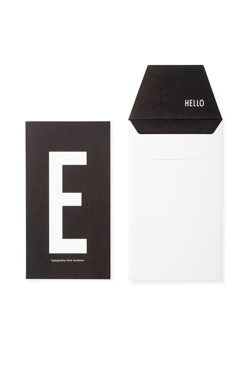 Personal Card, Letters A to Z