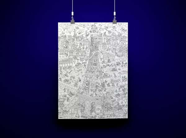 Eiffel tower - Giant Poster