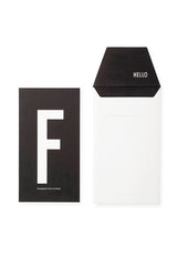 Personal Card, Letters A to Z