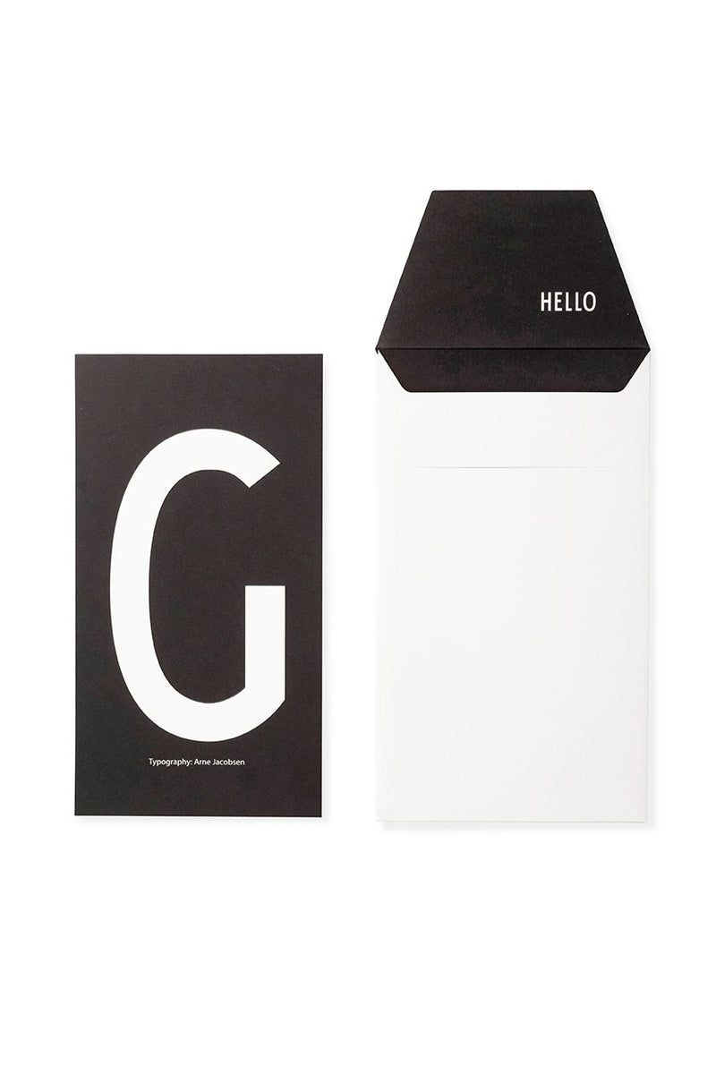 Personal Card, Letters A to Z
