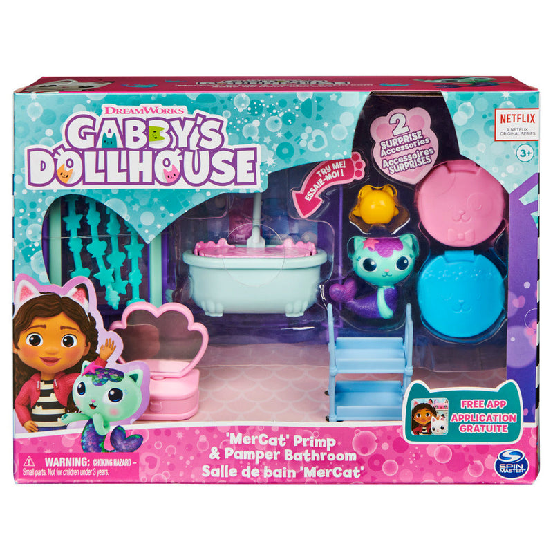 Gabby Doll House Deluxe Bathroom