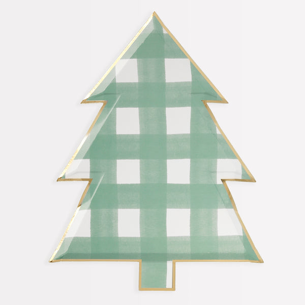Gingham Tree Large Plate