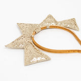 Gold Puffy Star Headband
