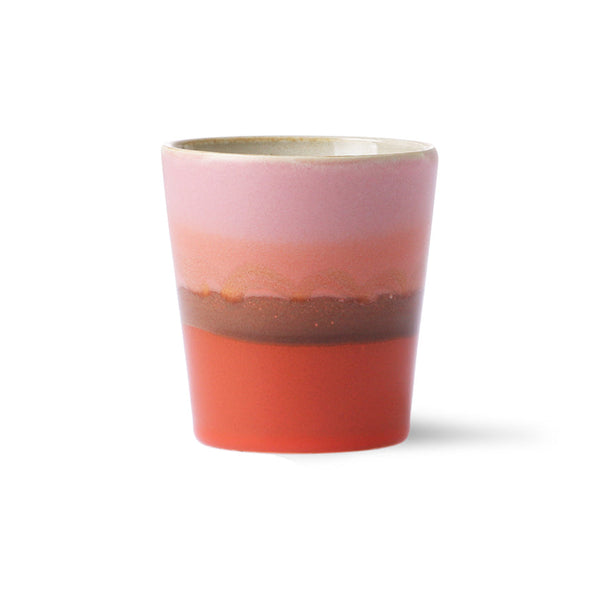 HKLiving 70s ceramics coffee mug mars