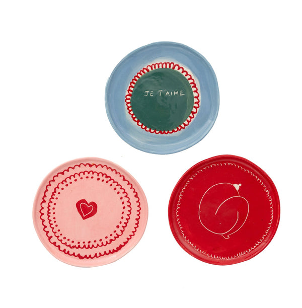 JE Tโ€AIME JEWERLY PLATE SET OF 3