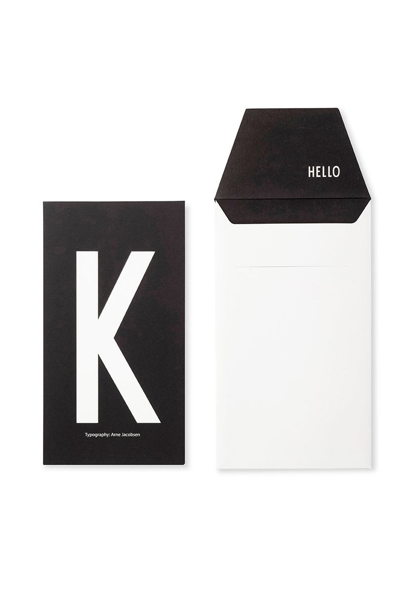 Personal Card, Letters A to Z