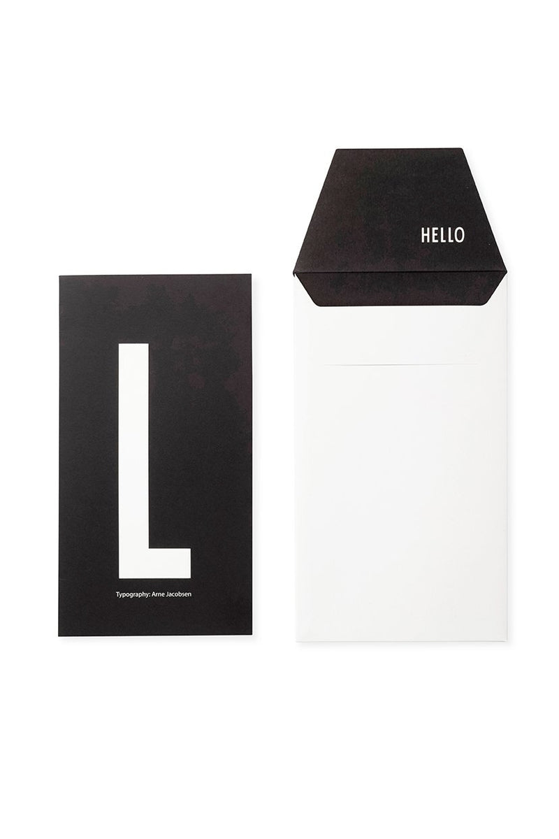 Personal Card, Letters A to Z