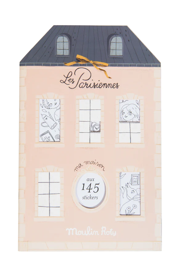 Les Parisiennes Afternoon tea time coloring book and stickers