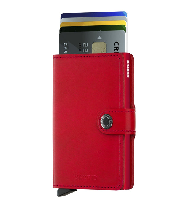 SECRID MINI Wallet Original Red Red