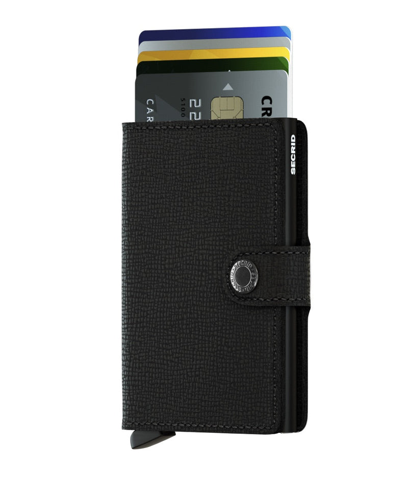 SECRID MINI Wallet Crisple Black