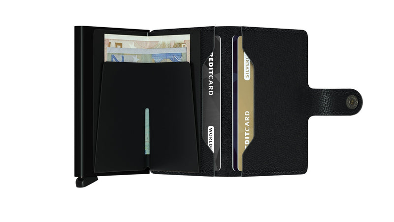 SECRID MINI Wallet Crisple Black