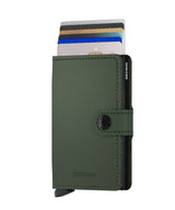 SECRID MINI Wallet Matte Green Black