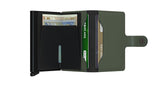 SECRID MINI Wallet Matte Green Black